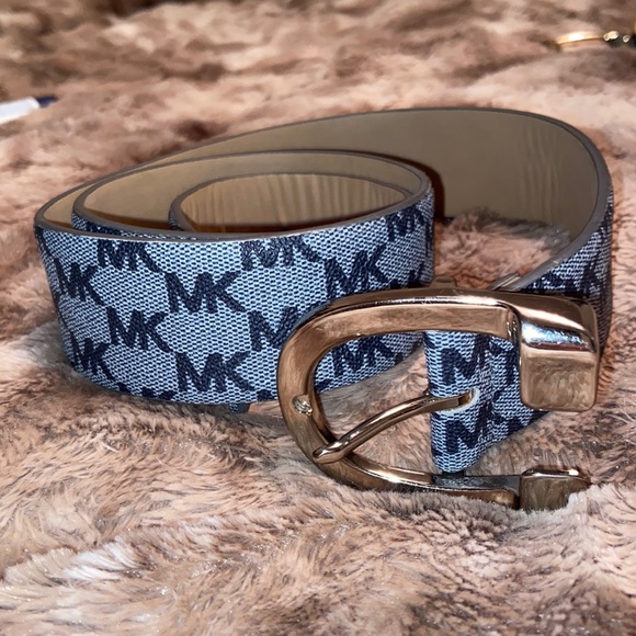 Blue Michael Kors Belt